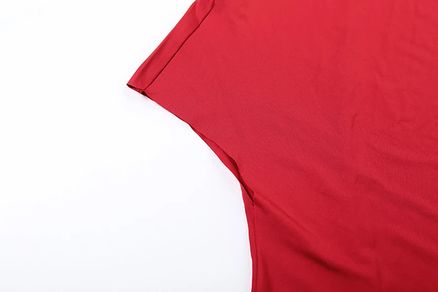 Weird Puss Sexy Backless Mini Dress Women Y2K Solid Trend Style o-Neck Half Sleeve Spicy Girls Street Fashion Skinny Outfits
