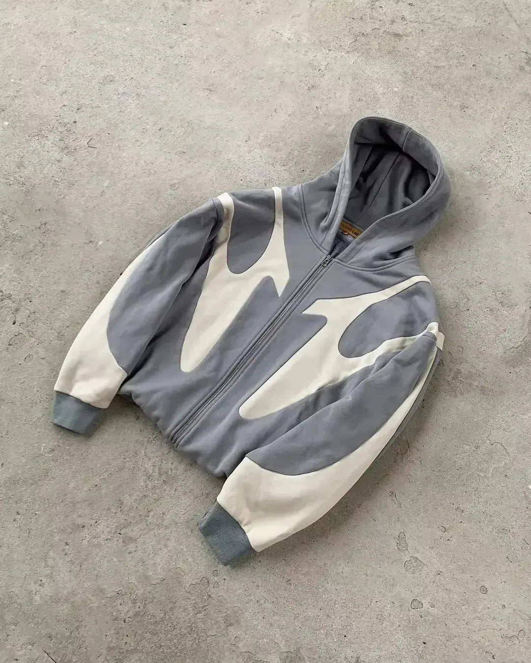 2024 High Street Trend Vintage Alphabet Embroidery Hoodie for Men Y2k Goth Harajuku Fashion Coat Couple Casual Loose Sweatshirt