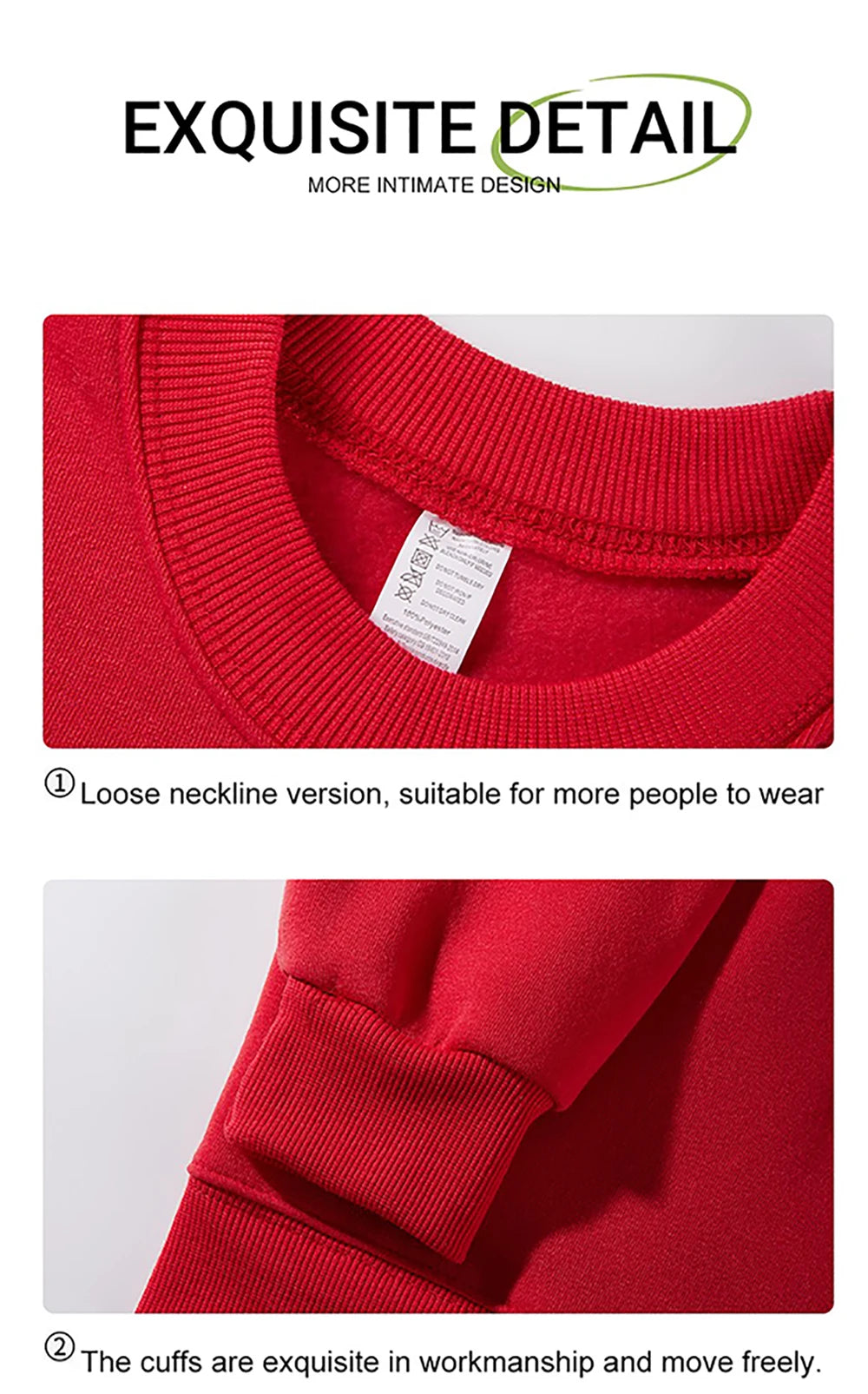 Harajuku Anime Girl Design Womens Sweatshirts Couples Kawaii Hoodie Comfortable Crewneck Clothes All-Match Fleece Streetwear