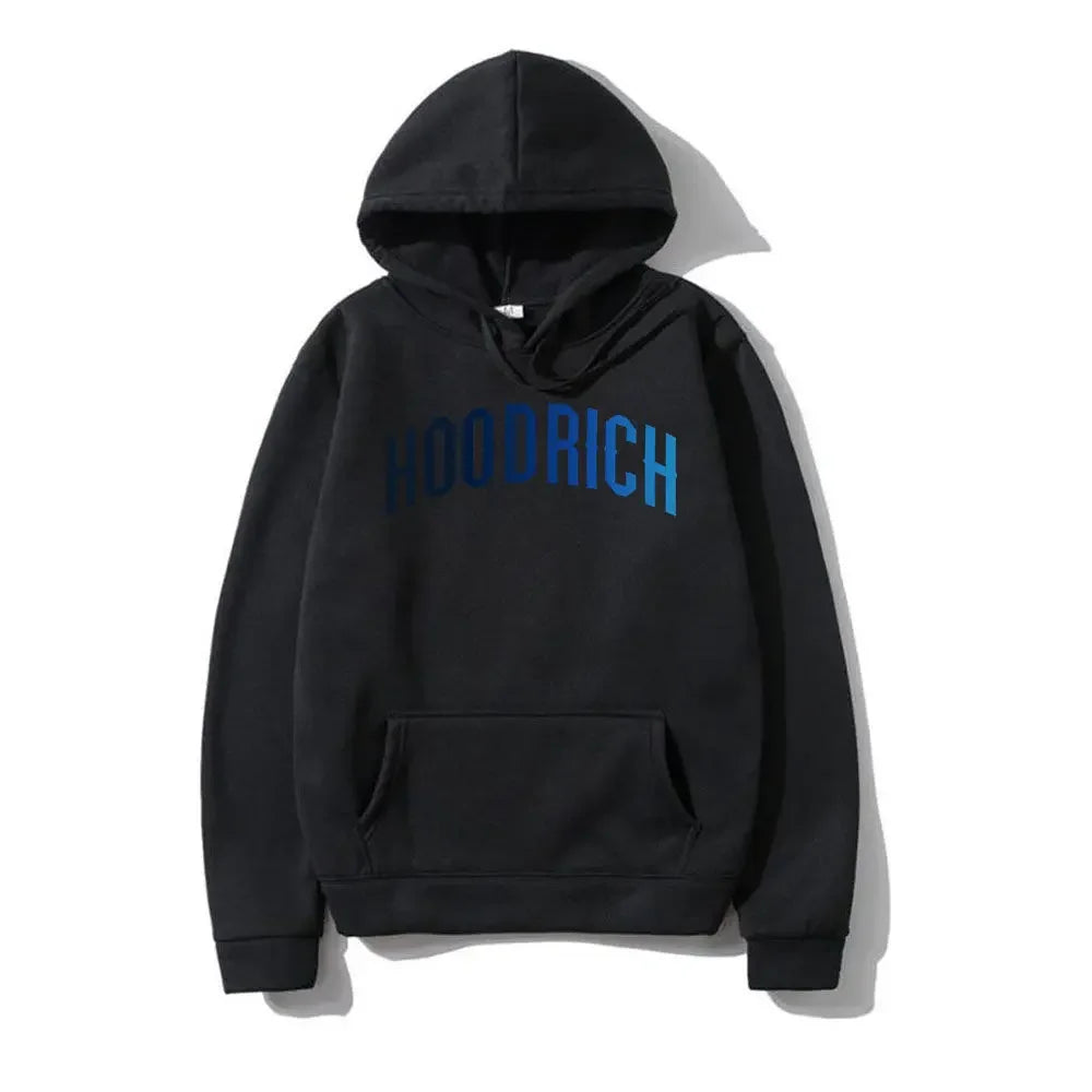 2025 New Men's Fashion Trend Printed Pattern Hoodie Loose Casual Hip Hop Street Character Cotton Printed Hoodie Men's Sweatshirt
