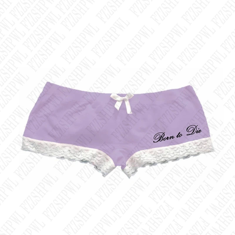 Women's 2 piece, Y2K girls vintage cute bow & lace chic aesthetic set