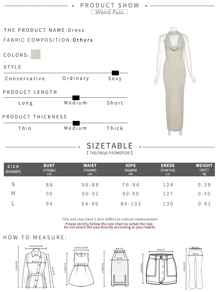 Weird Puss Backless Halter Women Evening Dress With Scarf Hollow Back Split Skinny Ladies Formal Occasion Prom Bodycon Vestidos