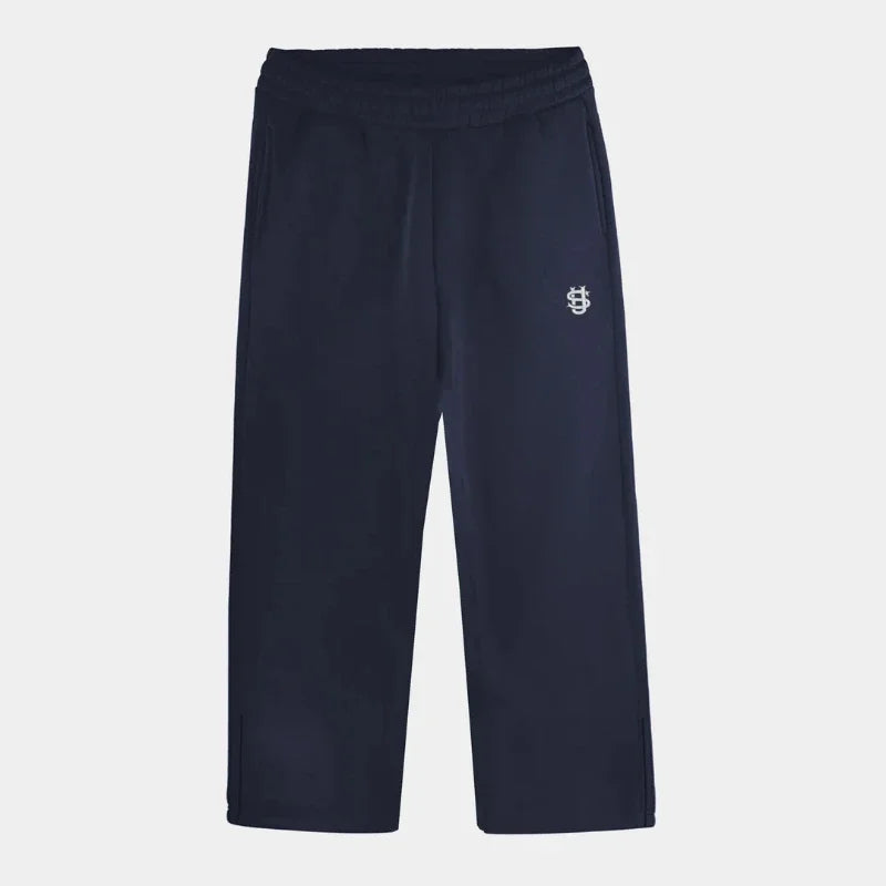 Fashion Embroidery Casual Slim Pants Y2k Street Wearing Solid Color Sport Pants Men And Women Couple Straight Leg Pants Hot