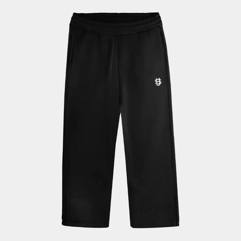 Fashion Embroidery Casual Slim Pants Y2k Street Wearing Solid Color Sport Pants Men And Women Couple Straight Leg Pants Hot