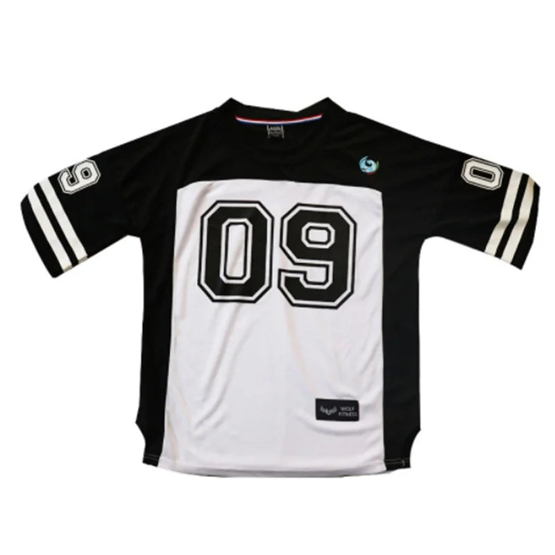 Men Soccer Jersey Shirt sports Loose Bodybuild