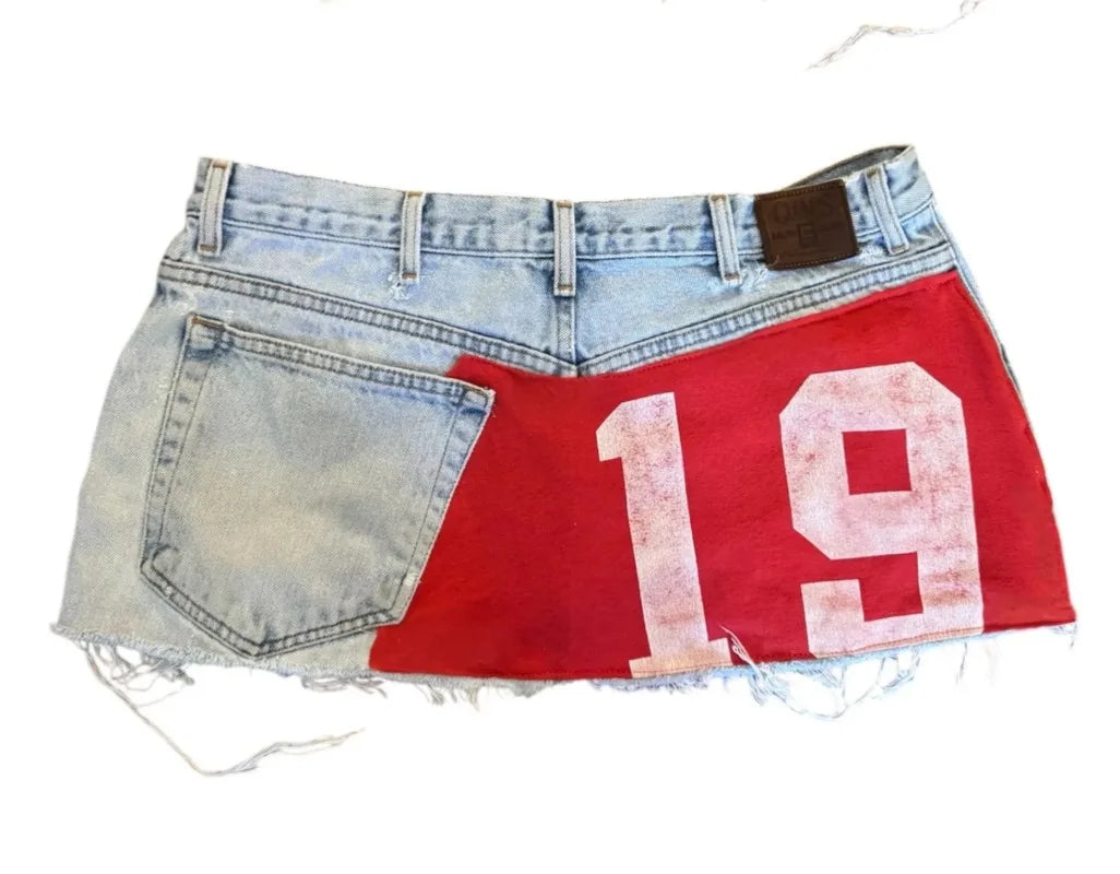 Vintage High Waisted Y2k Mini Skirt