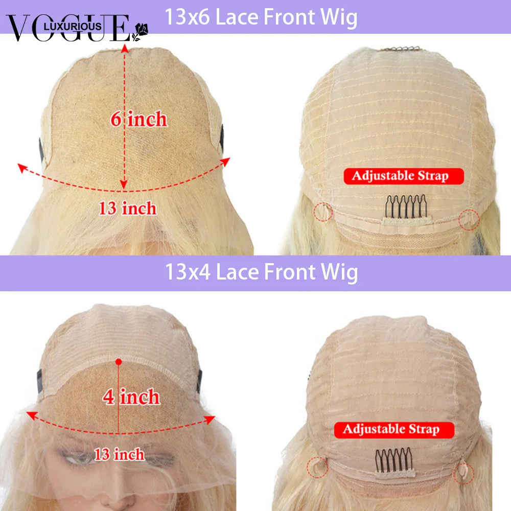 Omber Grey Blue Body Wave 100% Real Human Hair Wig 200% Density Pre Cut Remy Wigs Salon Hair Coloring Wig 13x6 Lace Front Wigs