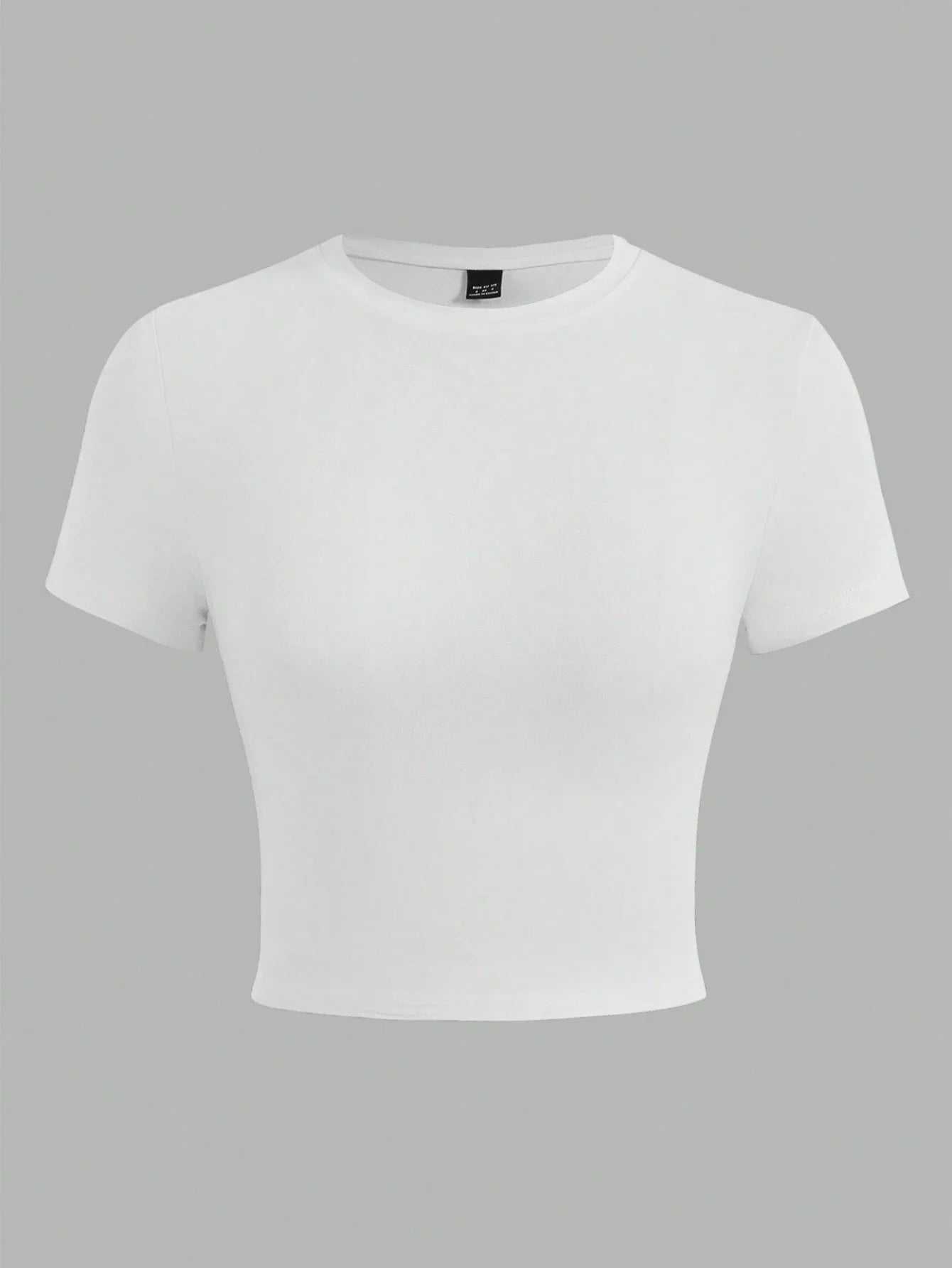 Tight Tops Sexy Crop T-Shirt Summer Woman Short Sleeve Breathable Stretch Soft Females Streetwears Highlighting A Good Figure