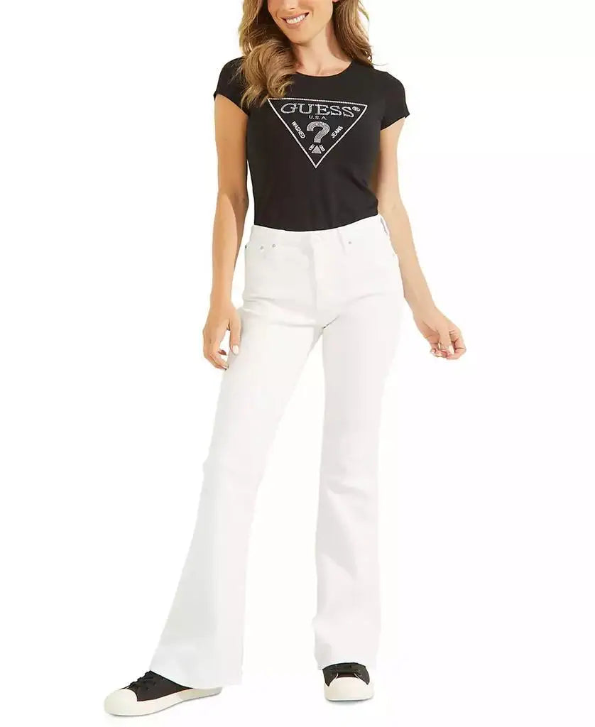 GUESS | Women's Embellished Logo T-Shirt