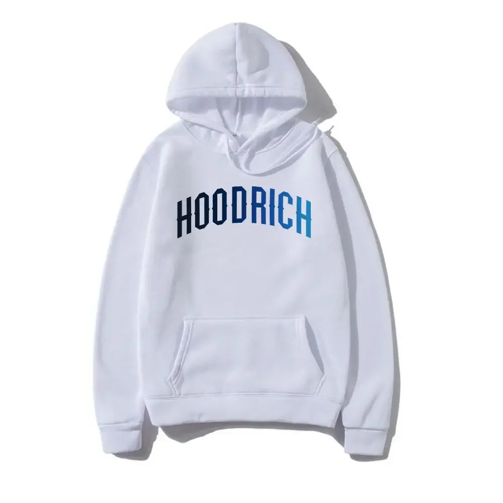 2025 New Men's Fashion Trend Printed Pattern Hoodie Loose Casual Hip Hop Street Character Cotton Printed Hoodie Men's Sweatshirt