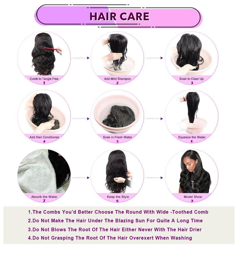 Blue Transparent 13x6 Lace Frontal Human Hair Wigs Brazilian Highlights Body Wave 13x4 Lace Front Wig Pre Pluck 5x5 Closure Wig