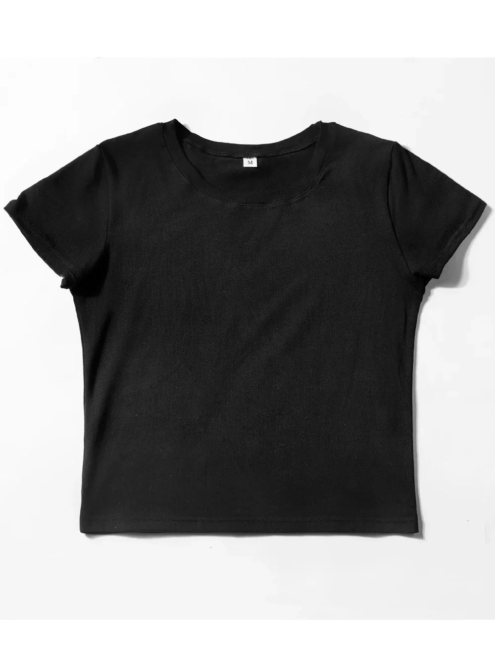 Women's cut T-shirt Y2k pink Bratz letter printed T-shirt O-neck tight short sleeved clothing fashionable women's top
