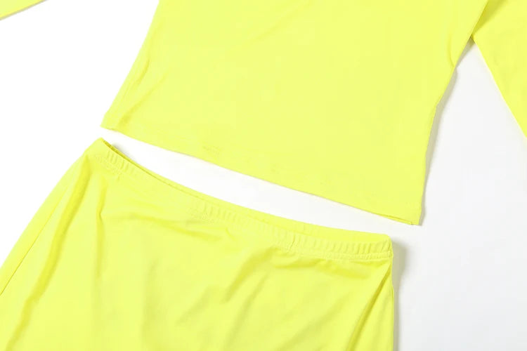 Weird Puss Casual Sporty Women2 Piece Set Letter Print Zip Crop Tops+Leggings Matching Street Stretch Skinny Streetwear Outfits