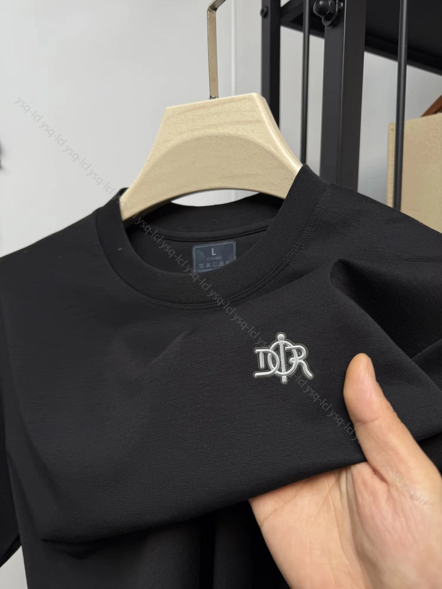 Men's Short Sleeve Round Neck High-end Brand T-shirt