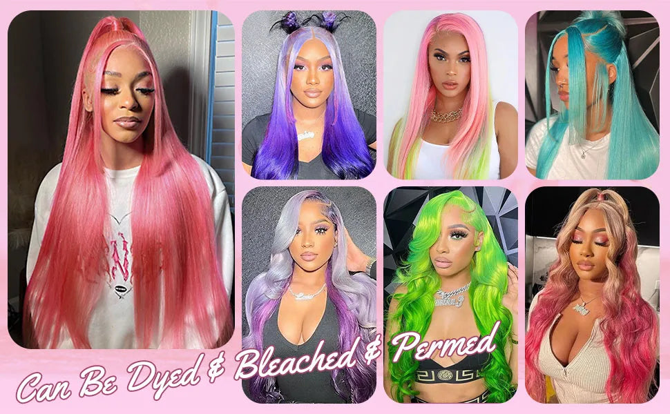 30 Inch 613 13x6 Lace Front Wig Human Hair 200 Density 613 Lace Front Wig Human Hair Straight Blonde Wig Human Hair Pre Plucked