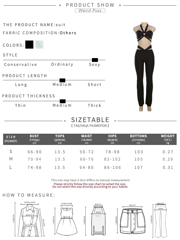 2 Piece Set, Cross Wrapped Camisole+Ruched Hollow Leggings