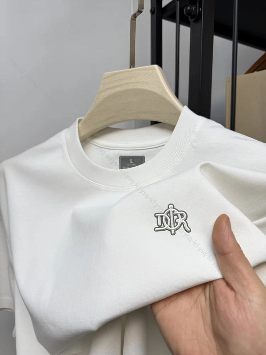 Men's Short Sleeve Round Neck High-end Brand T-shirt